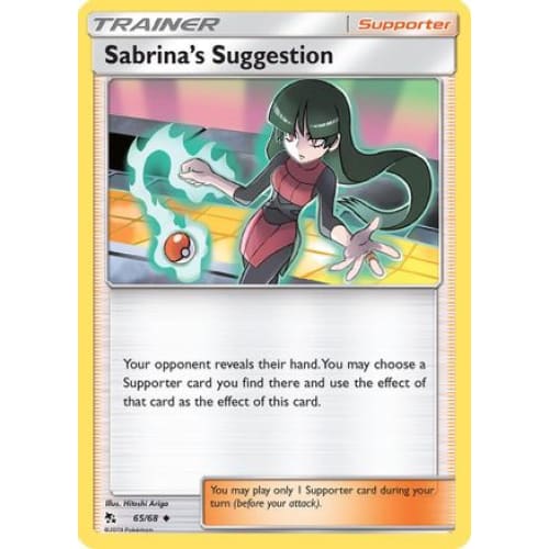 Sabrina’s Suggestion (065/068) Uncommon - Single