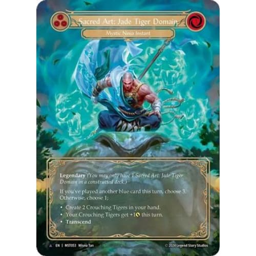 Sacred Art: Jade Tiger Domain (Marvel) (PART THE MISTVEIL)