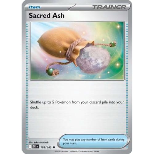 Sacred Ash (168) Uncommon Reverse Holofoil - Single