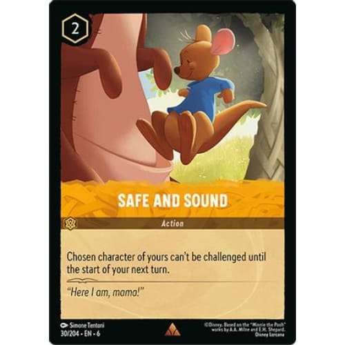 Safe and Sound (30/204) - Azurite Sea Cold Foil - Single
