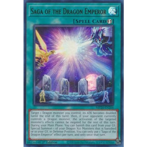 Saga of the Dragon Emperor - MP24-EN264 Ultra Rare 1st