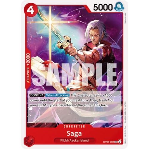 Saga OP06-006 UC Wings of the Captain - Single