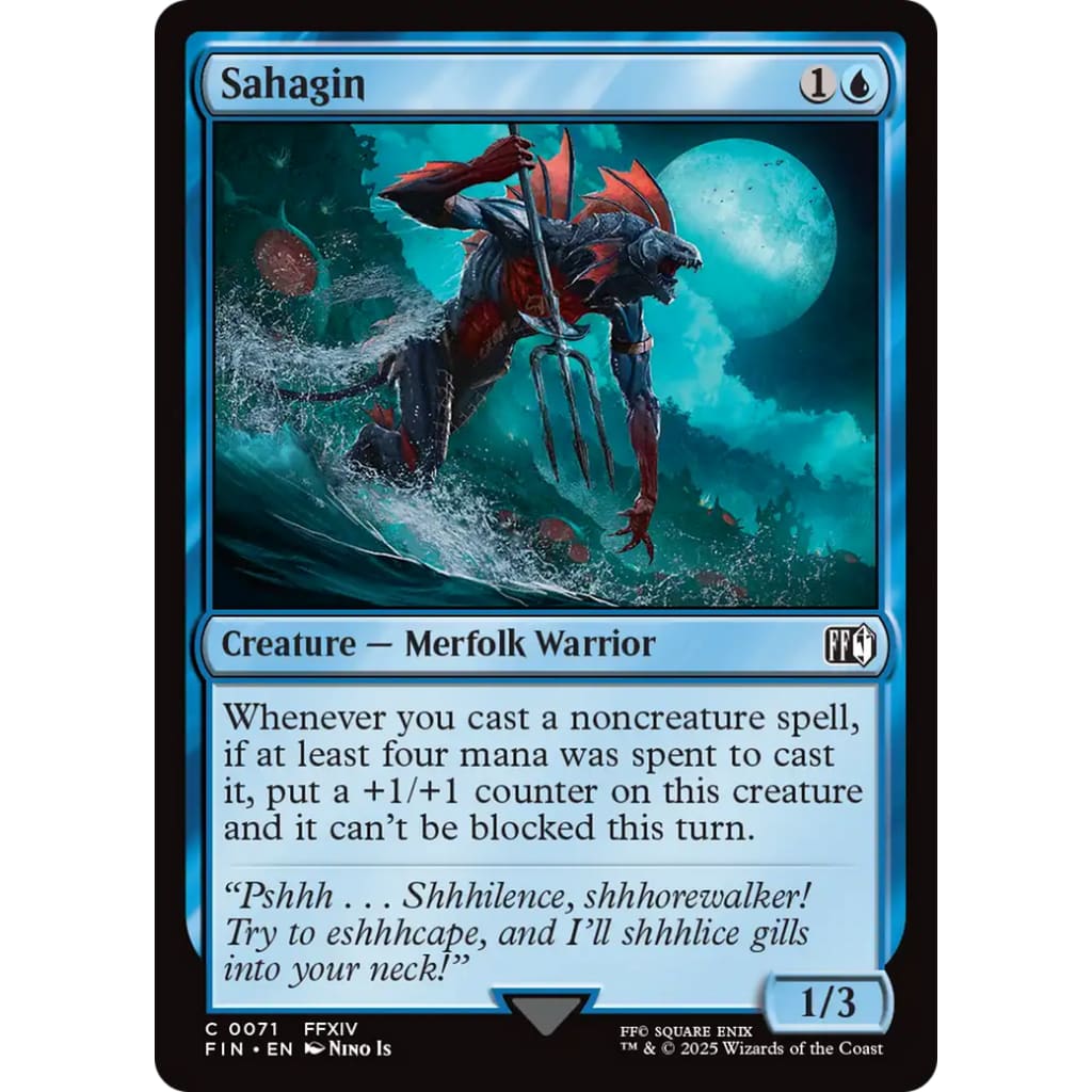 Sahagin (FIN-071) Foil - Single