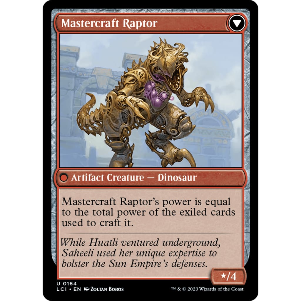 Saheeli’s Lattice // Mastercraft Raptor (LCI-164) - Single