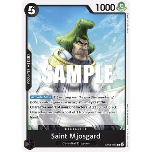 Saint Mjosgard OP05-089 C Awakening of the New Era - Single