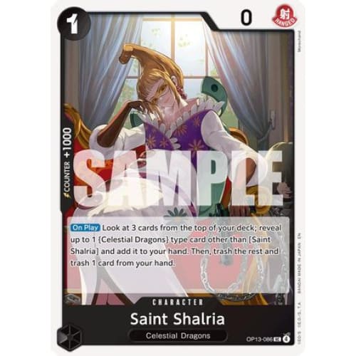 Saint Shalria OP13-086 UC Carrying On His Will - Single