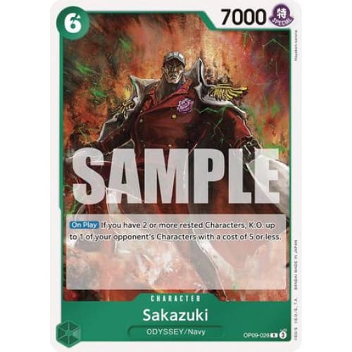 Sakazuki OP09-026 R Emperors in the New World Foil - Single