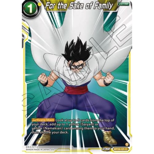 For the Sake of Family (Dawn Z-Legends) Foil - Single