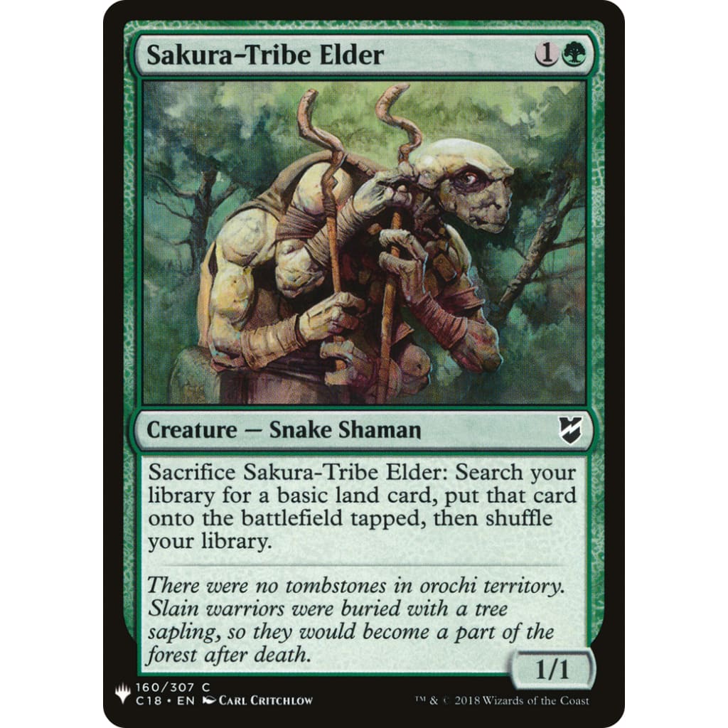 Sakura-Tribe Elder (PLST-C18-160) - Single
