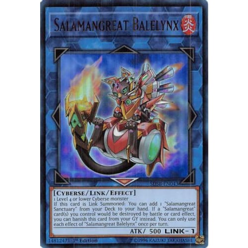 Salamangreat Balelynx (SDSB-EN043) Ultra Rare 1st Edition
