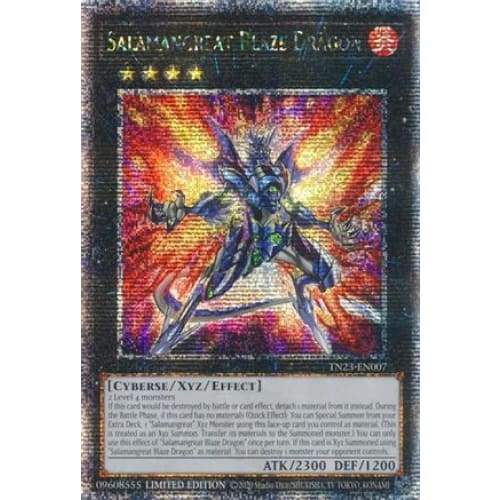 Salamangreat Blaze Dragon - TN23-EN007 Quarter Century