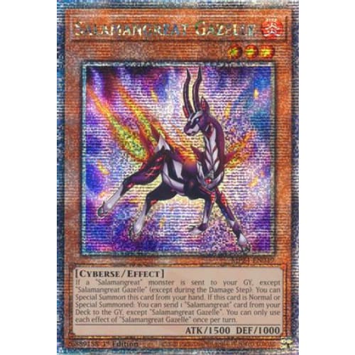 Salamangreat Gazelle (Quarter Century Secret Rare)