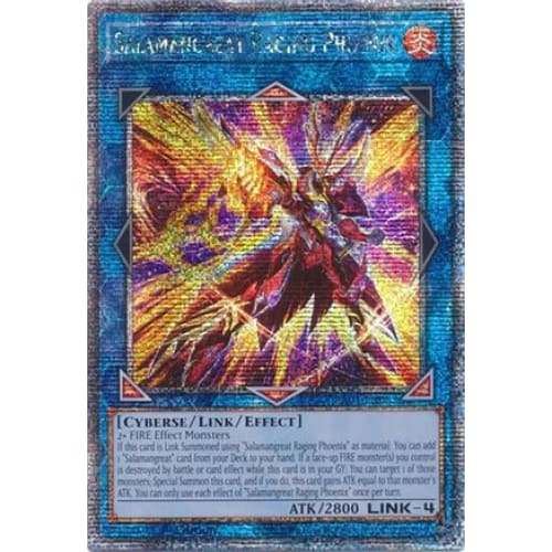 Salamangreat Raging Phoenix (Quarter Century Secret Rare)