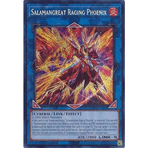 Salamangreat Raging Phoenix (Secret Rare) - RA04-EN083