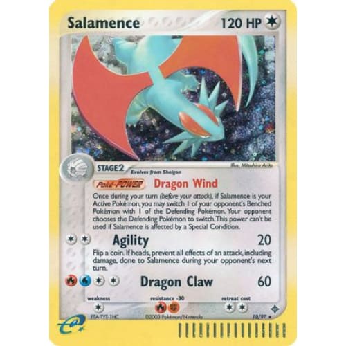 Salamence (010/097) Holo Rare Holofoil - Single