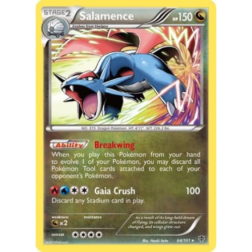 Salamence (064/101) Holo Rare Holofoil - Single