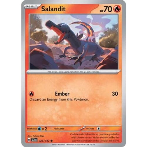 Salandit (23) Common Reverse Holofoil - Single