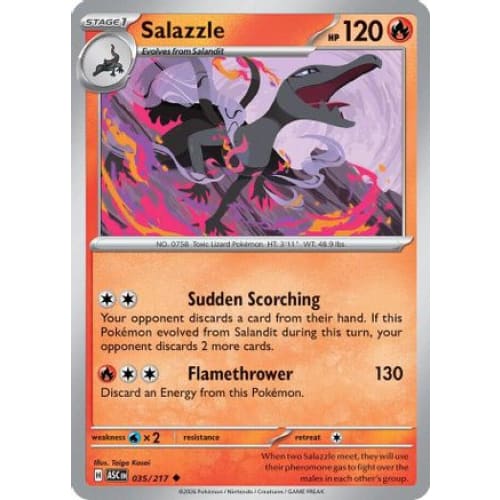 Salazzle - 035/217 (35) Uncommon - Single