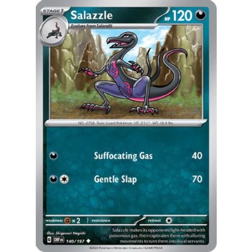 Salazzle (140) Uncommon Reverse Holofoil - Single