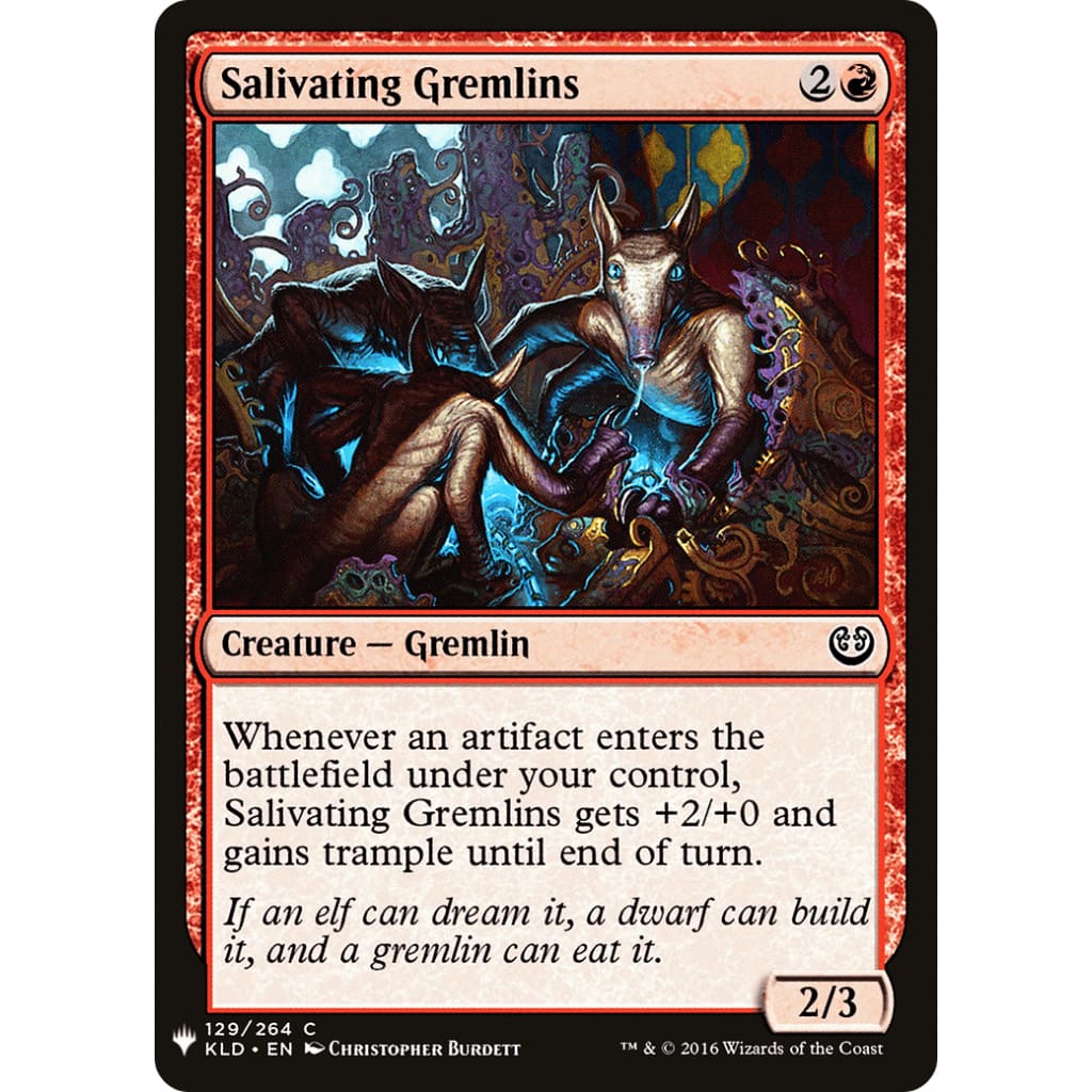 Salivating Gremlins (PLST-KLD-129) - Single