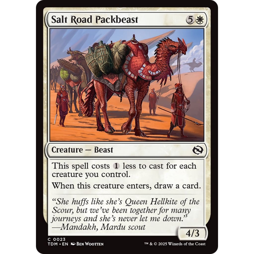 Salt Road Packbeast (TDM-023) - Single