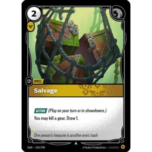 Salvage (224/298) - Origins - Single