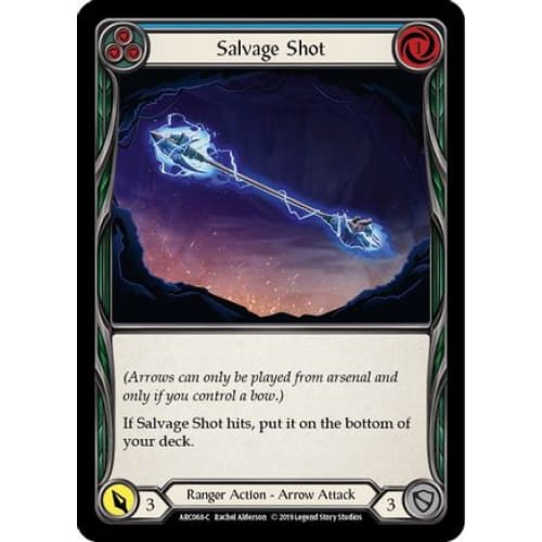 Salvage Shot (Blue) (ARCANE RISING) 1st Edition Rainbow