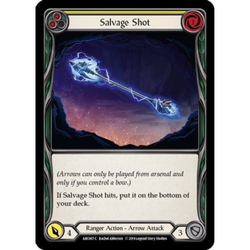 Salvage Shot (Yellow) (ARCANE RISING) 1st Edition - Single