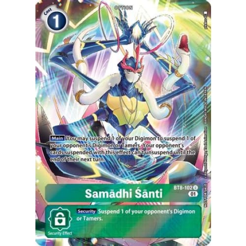 Samadhi Santi (Summer 2022 Dash Pack) (BT8-102 U) Uncommon
