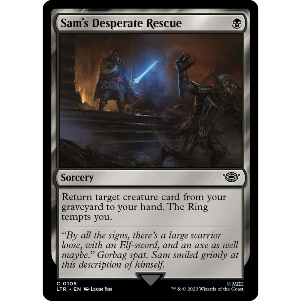 Sam’s Desperate Rescue (LTR-105) - Single