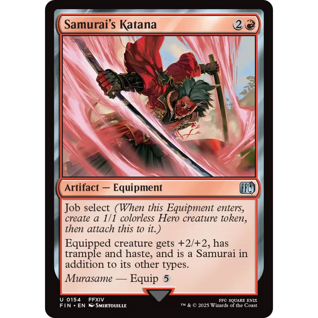 Samurai’s Katana (FIN-154) - Single