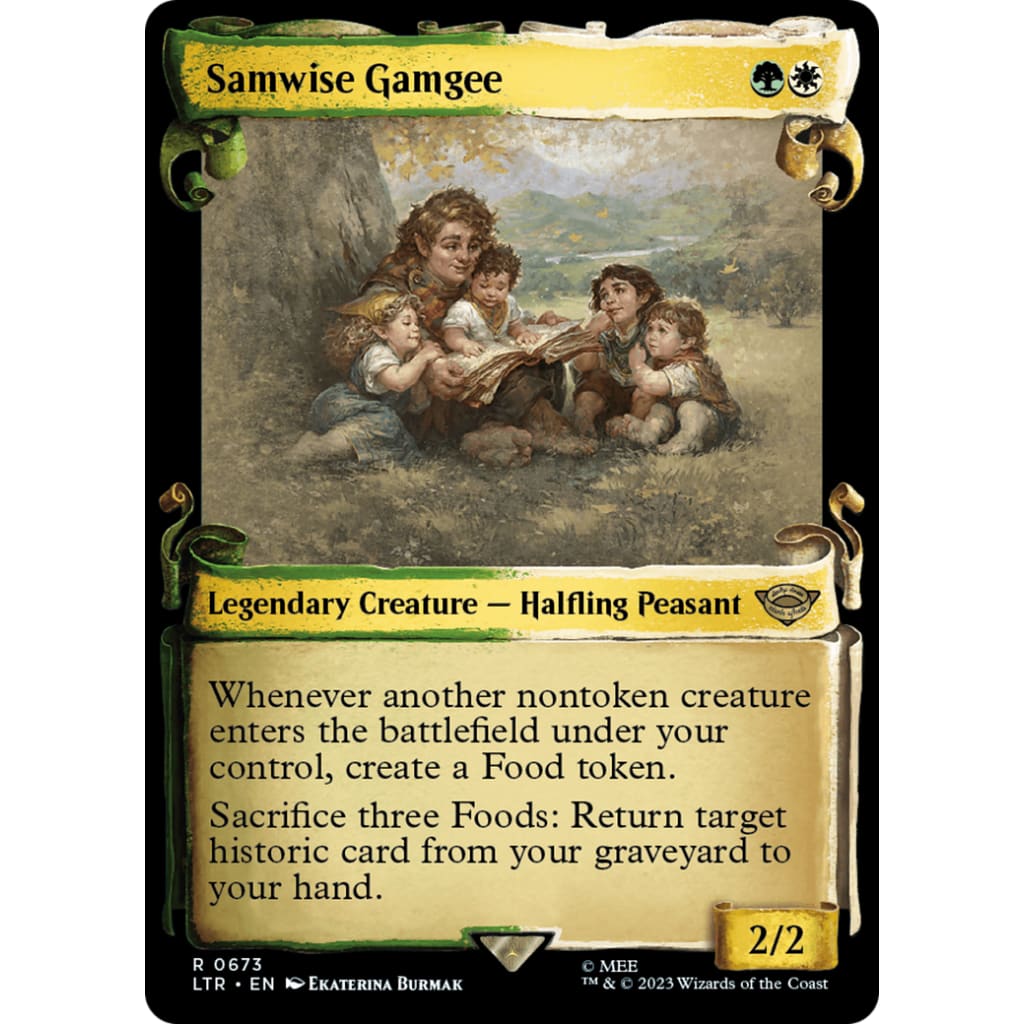 Samwise Gamgee (LTR-673): (Showcase) Foil - Single