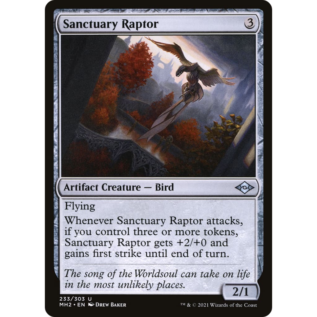 Sanctuary Raptor (MH2-233) Foil - Single