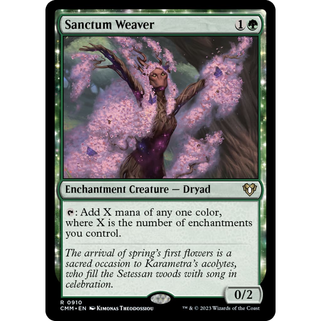 Sanctum Weaver (CMM-910) Foil - Single