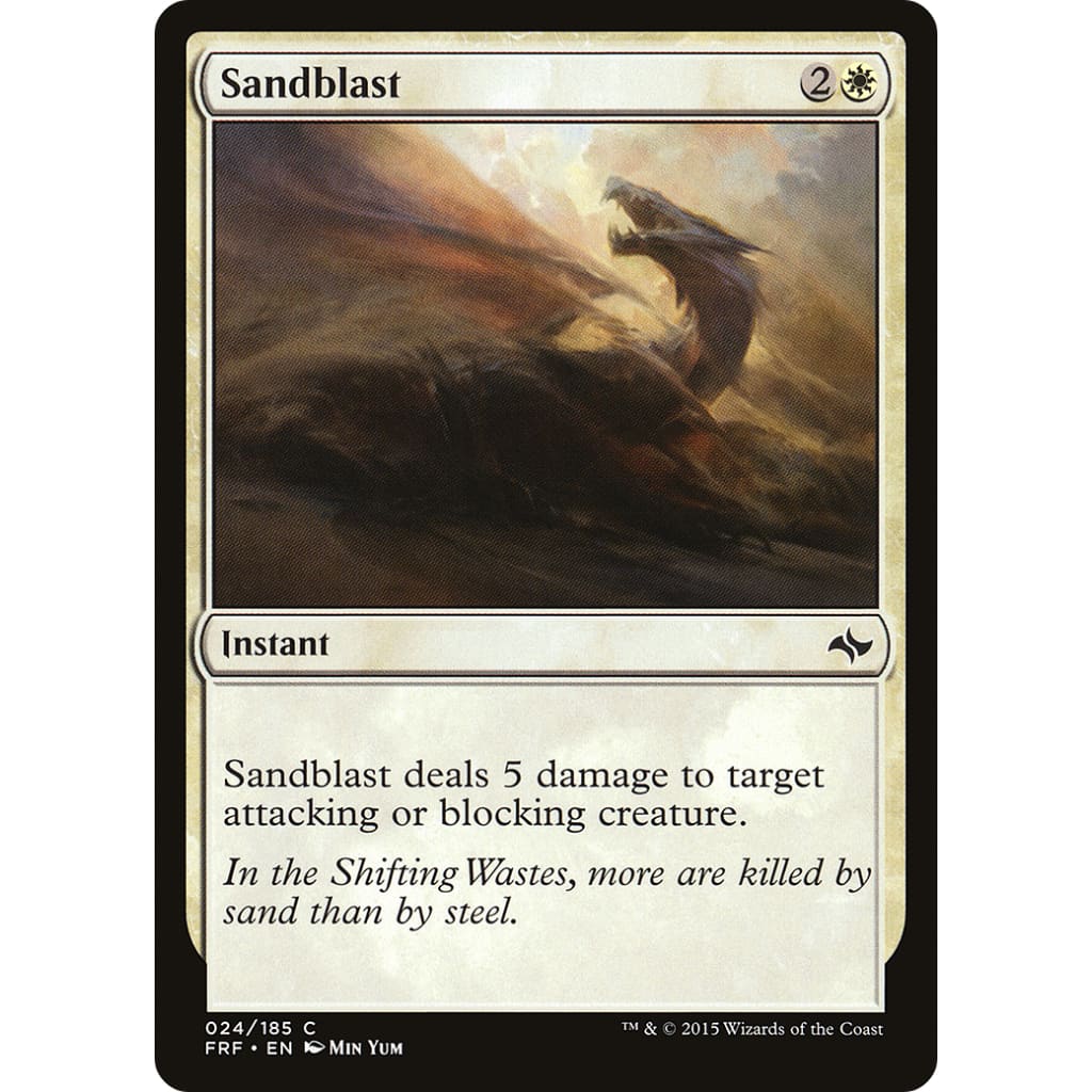 Sandblast (FRF-024) - Single