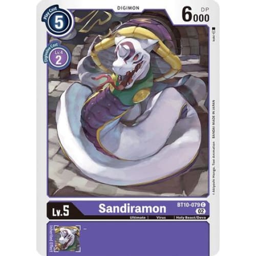 Sandiramon - BT10-079 - Common - Single