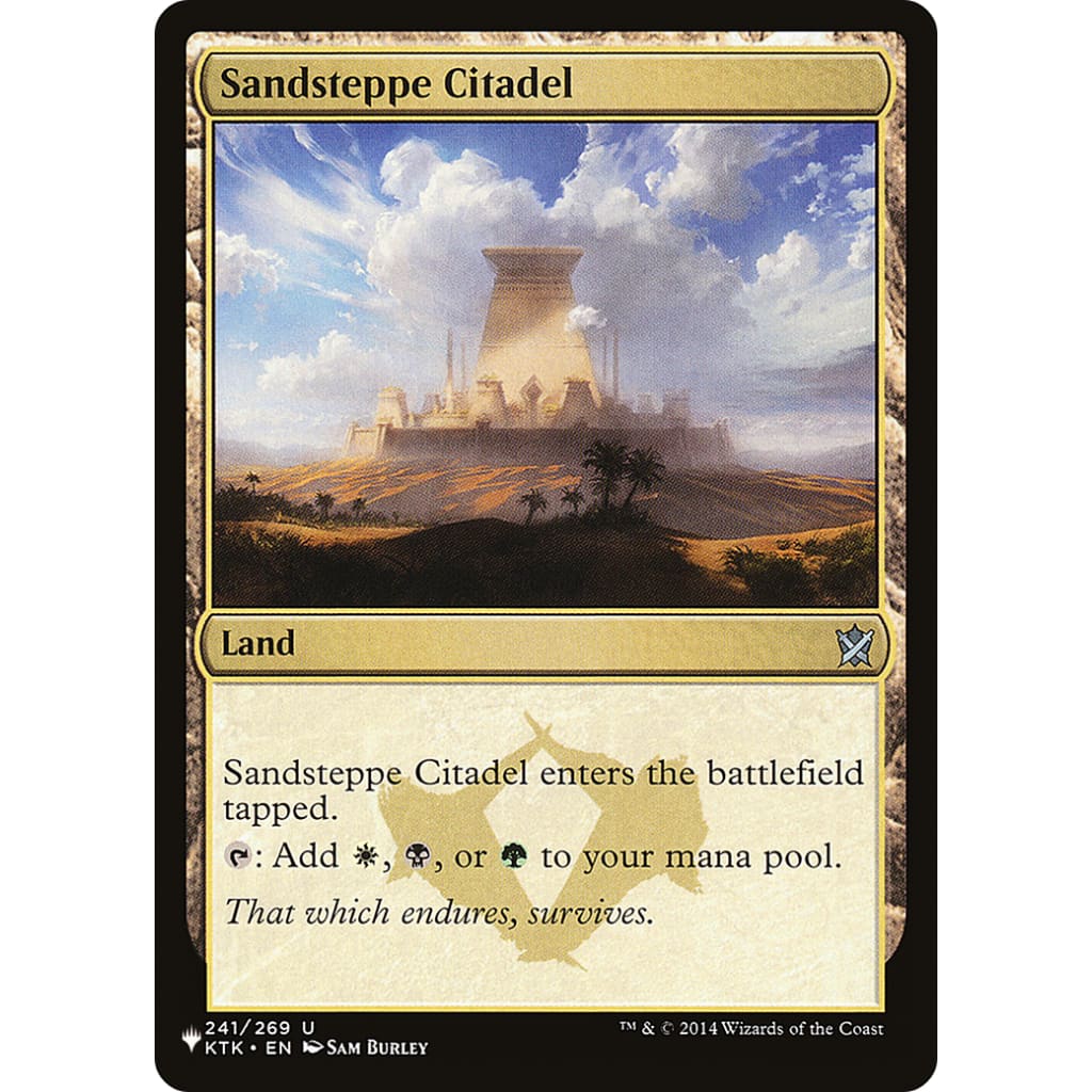 Sandsteppe Citadel (PLST-KTK-241) - Single
