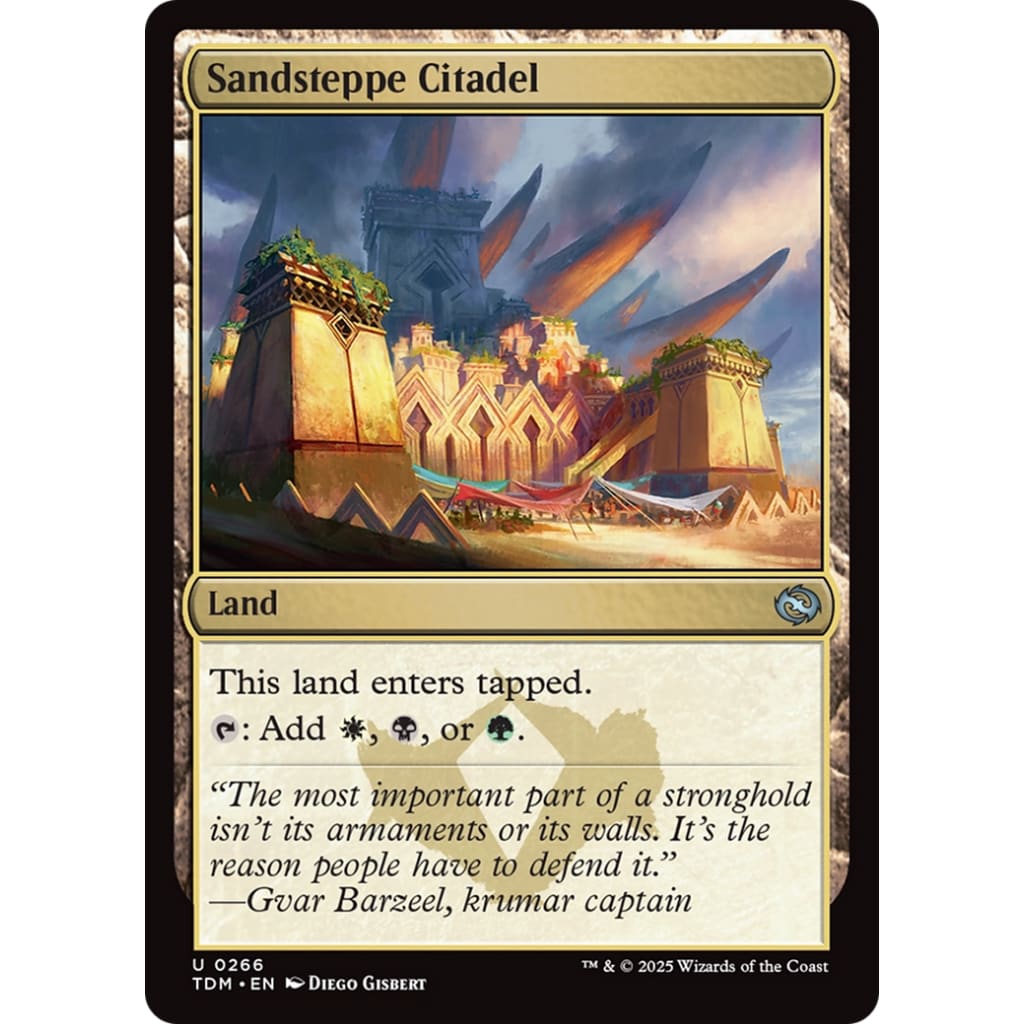Sandsteppe Citadel (TDM-266) Foil - Single