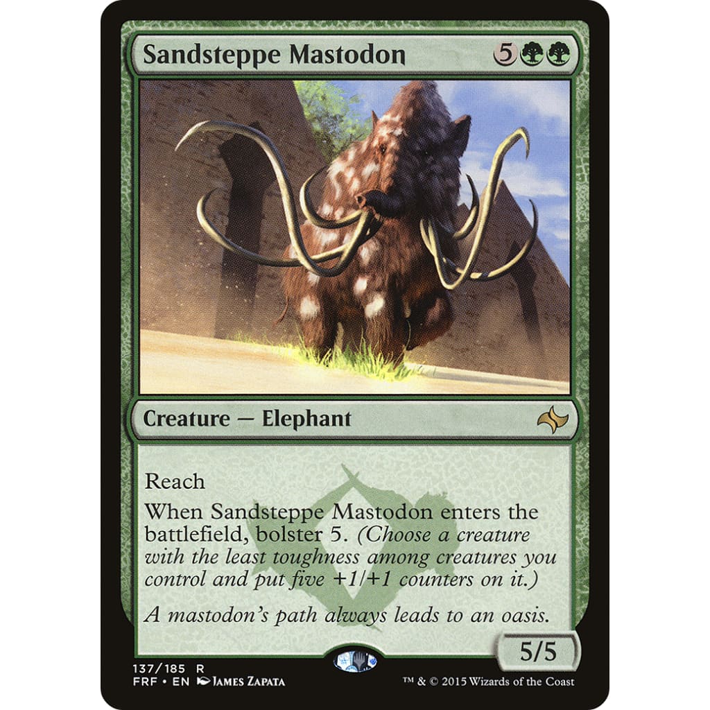 Sandsteppe Mastodon (FRF-137) - Single