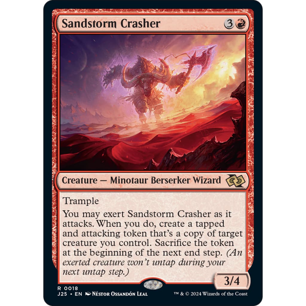 Sandstorm Crasher (J25-018) - Single