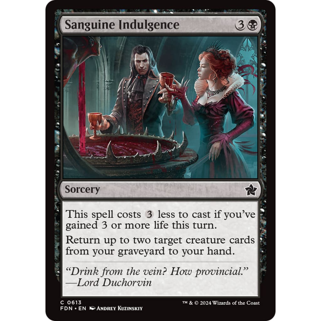 Sanguine Indulgence (FDN-613) - Single