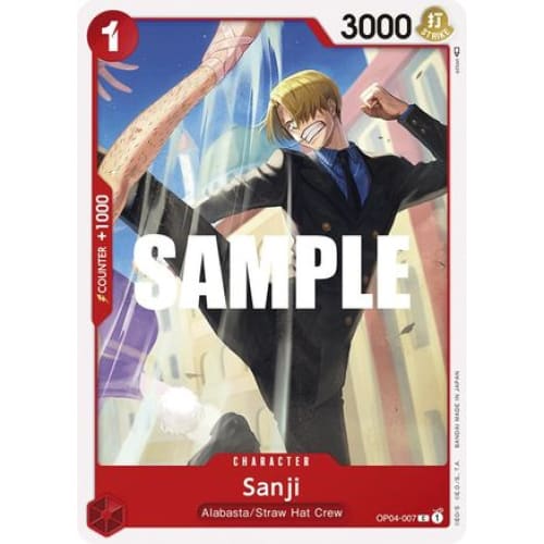 Sanji (007) OP04-007 C Kingdoms of Intrigue - Single