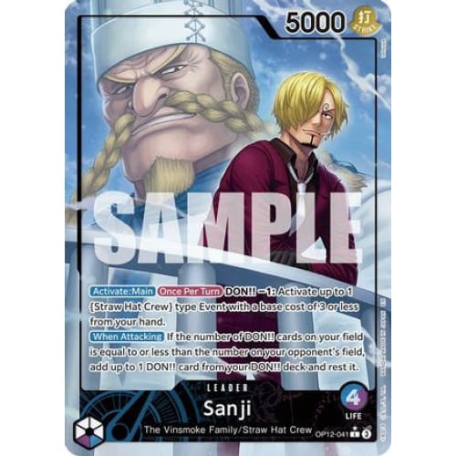 Sanji (041) (Alternate Art) OP12-041 L Legacy of the Master