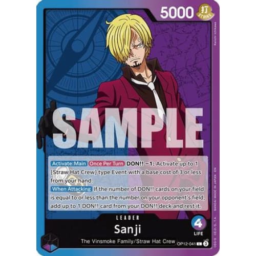 Sanji (041) OP12-041 L Legacy of the Master - Single