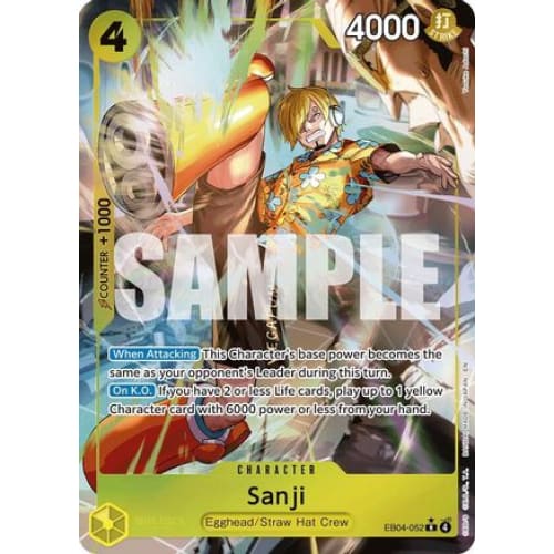 Sanji (EB04-052) (Alternate Art) EB04-052 R Adventure