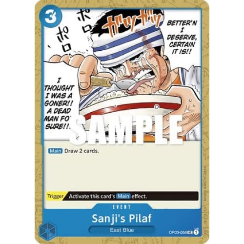 Sanji’s Pilaf OP03-056 UC Pillars of Strength - Single