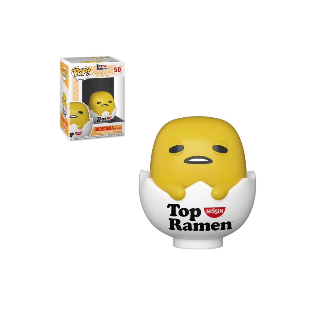 Sanrio Gudetama x Nissin in a Shell Funko Pop Vinyl