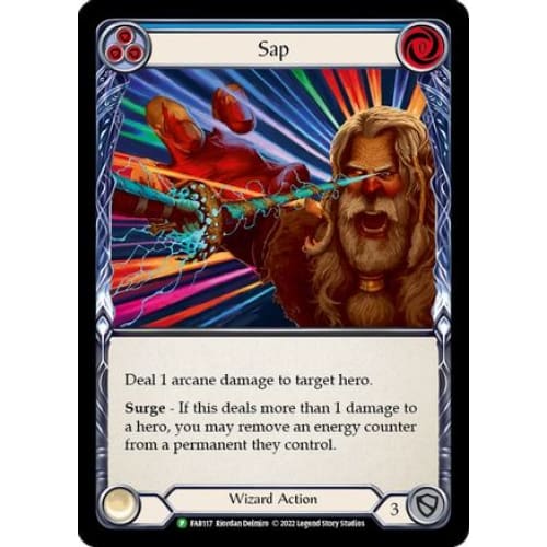 Sap (Blue) (FLESH AND BLOOD: PROMO CARDS) Rainbow Foil