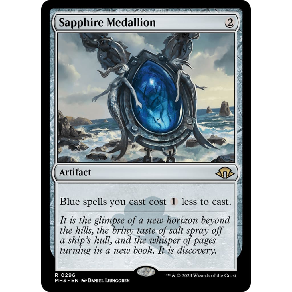 Sapphire Medallion (MH3-296) Foil - Single