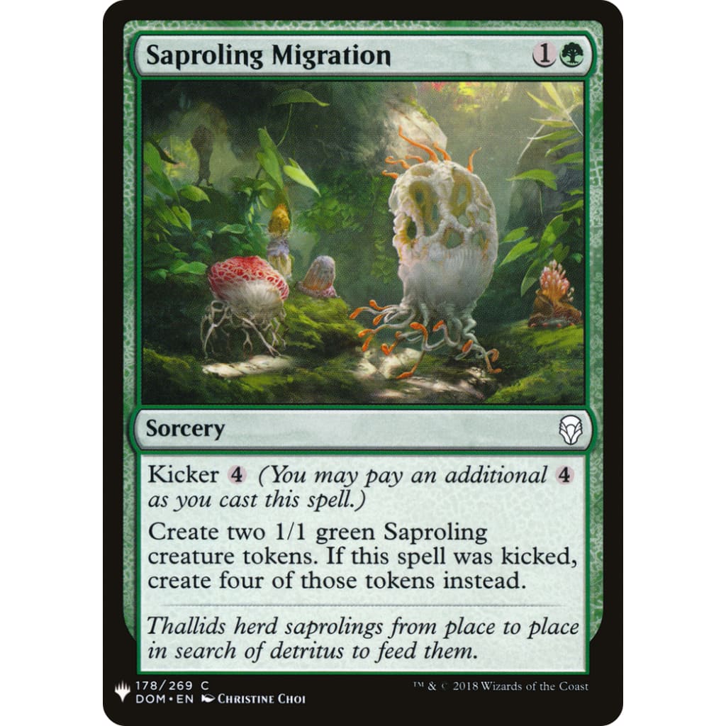 Saproling Migration (PLST-DOM-178) - Single